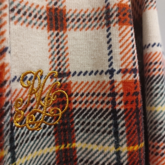 Ralph Lauren Plaid Robe - Picture 6 of 7